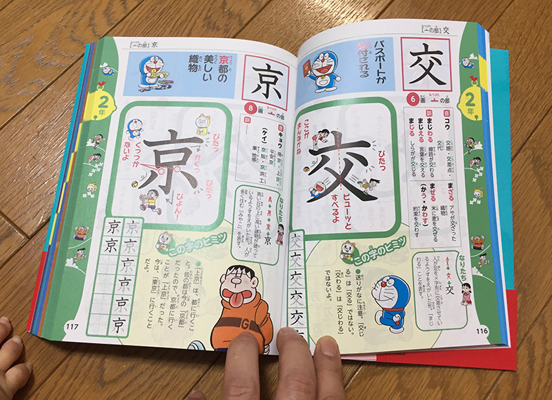 ドラえもんはじめての漢字辞典